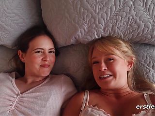 Ersties - Best Friends Exchange Sexy Gifts Before Using Them To Have Lesbian Sex